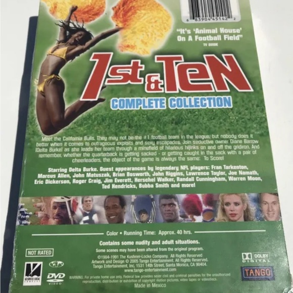 1st & 10 Complete Collection HBO DVD - Picture 2 of 2